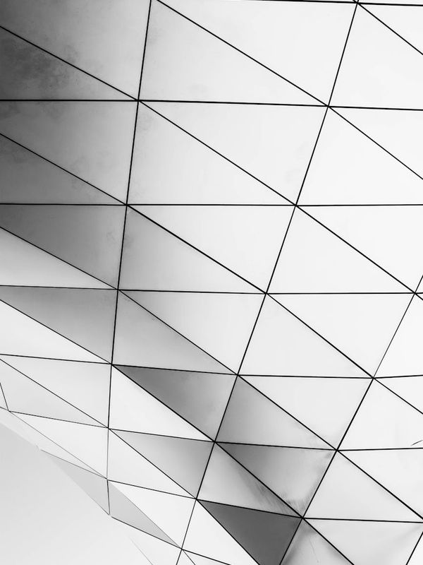 Abstract geometric patterns representing masculine strength and stability